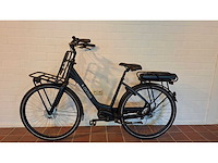 Cortina e-common elektrische damesfiets dames fiets zwart middenmotor - afbeelding 1 van  7