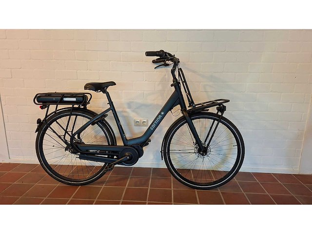 Cortina e-common elektrische damesfiets dames fiets zwart middenmotor - afbeelding 4 van  7