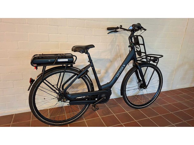 Cortina e-common elektrische damesfiets dames fiets zwart middenmotor - afbeelding 6 van  7