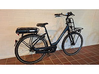 Cortina e-common elektrische damesfiets dames fiets zwart middenmotor - afbeelding 6 van  7