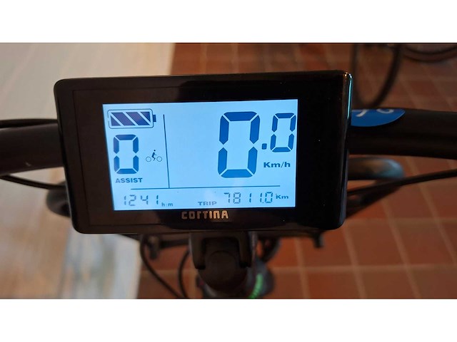 Cortina e-common elektrische damesfiets dames fiets zwart middenmotor - afbeelding 7 van  7