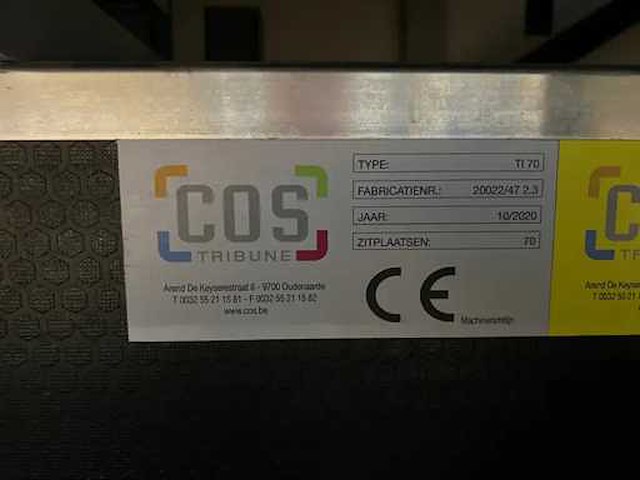 Cos - ti 70 - telescopische tribune - afbeelding 6 van  9