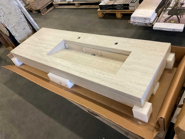 Cosentino simplicity wastafel silestone 180x60 cm - afbeelding 3 van  7