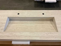 Cosentino simplicity wastafel silestone 180x60 cm - afbeelding 5 van  7