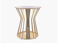 Cosi cosilumia round teak ø52x60cm solartafel - afbeelding 1 van  4