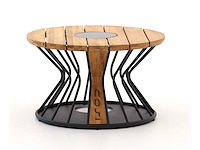 Cosi cosilumia round teak ø70x41 solartafel - afbeelding 1 van  5