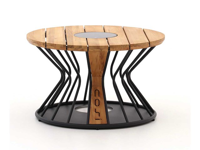 Cosi cosilumia round teak ø70x41 solartafel - afbeelding 1 van  5