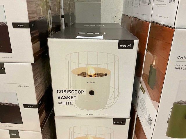 Cosi cosiscoop basket white gas lantaarn (4x) - afbeelding 4 van  4