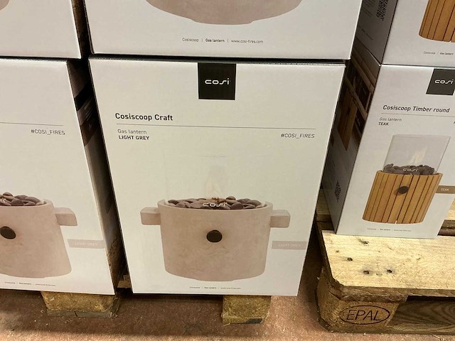Cosi cosiscoop craft light grey gas lantaarn (6x) - afbeelding 3 van  3