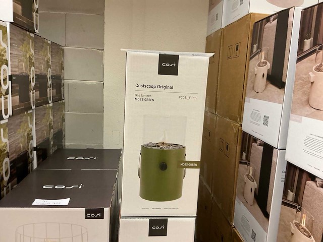 Cosi cosiscoop original moss green gas lantaarn (6x) - afbeelding 2 van  2