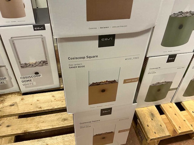 Cosi cosiscoop square sandy beige gas lantaarn (3x) - afbeelding 3 van  3