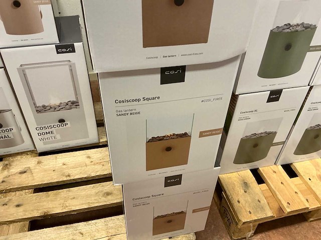 Cosi cosiscoop square sandy beige gas lantaarn (3x) - afbeelding 2 van  3