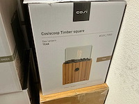 Cosi cosiscoop timber square teak gas lantaarn (4x) - afbeelding 4 van  4