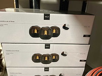 Cosi cosisfera black oplaadbare led lampset van 3 (2x) - afbeelding 4 van  4