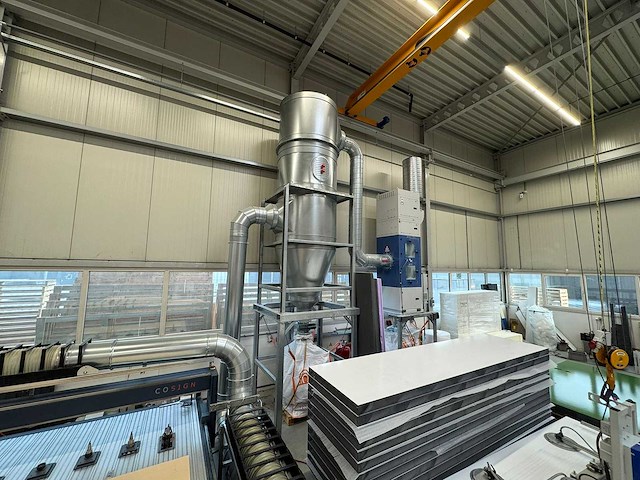 Cosign - 2019 - x500 - cnc-freesmachine met afzuiginstallatie - afbeelding 13 van  28