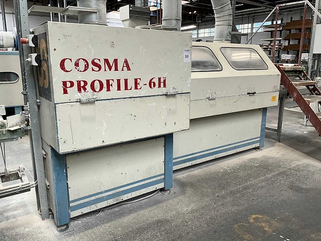 Cosma profile 6-h borstelmachine - afbeelding 1 van  10