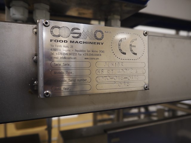 Cosmo food machinery s.r.l. - afbeelding 9 van  9