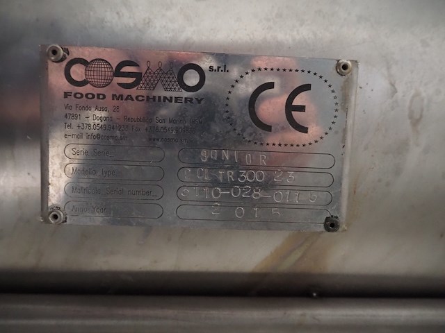 Cosmo food machinery s.r.l. - afbeelding 8 van  8