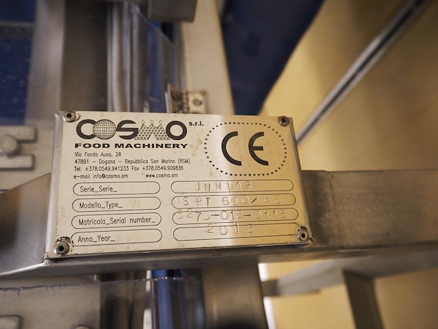 Cosmo food machinery s.r.l. - afbeelding 10 van  10