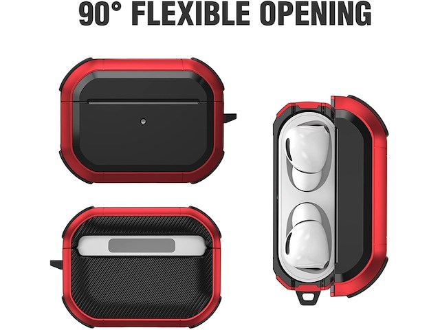 Cosoki airpods 2 en 1 hoesje met sleutelhanger - afbeelding 1 van  5