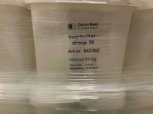Cosun beet company - invertsuikerstroop 70, 25kg (20x) - afbeelding 2 van  3
