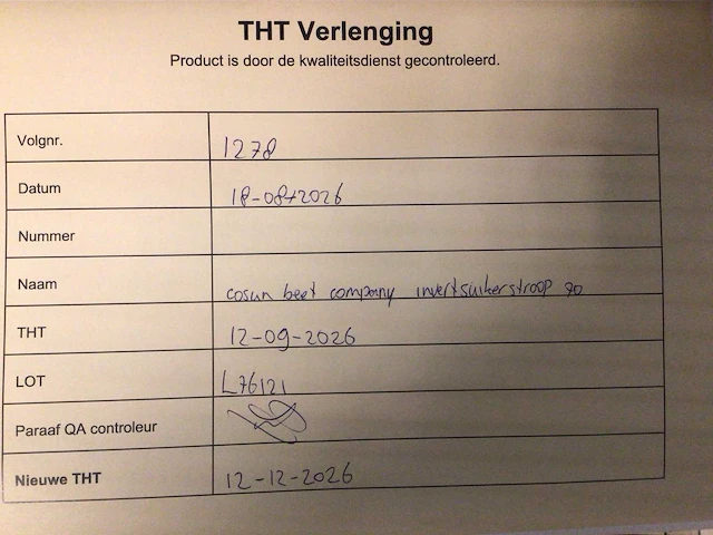 Cosun beet company - invertsuikerstroop 70, 25kg (20x) - afbeelding 3 van  3