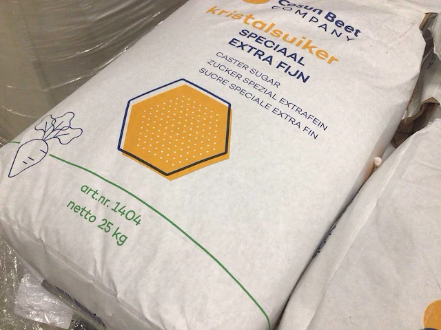 Cosun beet company kristalsuiker spec.extra fijn 25kg (30x) - afbeelding 1 van  3