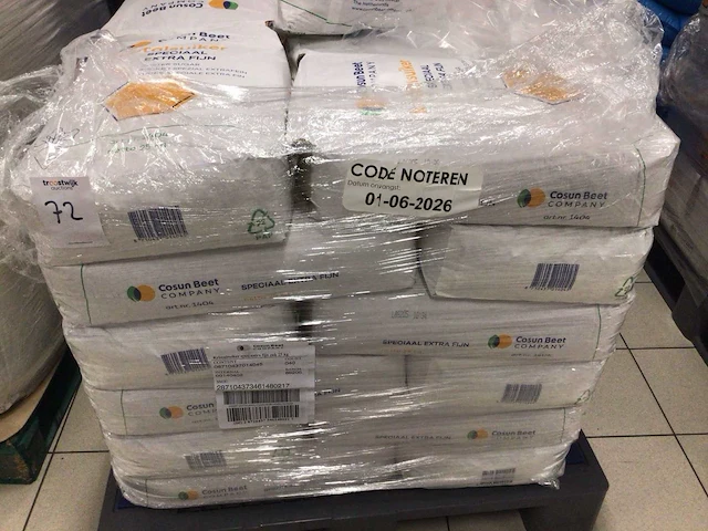 Cosun beet company kristalsuiker spec.extra fijn 25kg (30x) - afbeelding 2 van  3