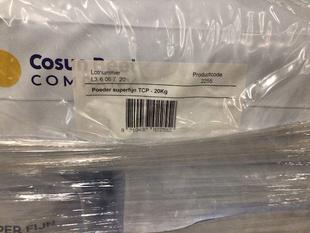 Cosun beet company poedersuiker super fijn tcp 20kg (39x) - afbeelding 3 van  3