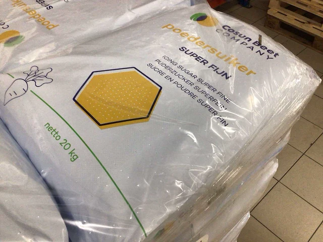 Cosun beet company poedersuiker super fijn tcp 20kg (40x) - afbeelding 1 van  3