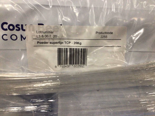 Cosun beet company poedersuiker super fijn tcp 20kg (80x) - afbeelding 3 van  3