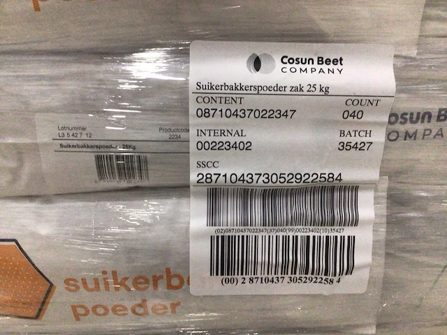 Cosun beet company suikerbakkerspoeder 25kg (29x) - afbeelding 3 van  3
