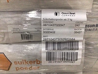 Cosun beet company suikerbakkerspoeder 25kg (29x) - afbeelding 3 van  3