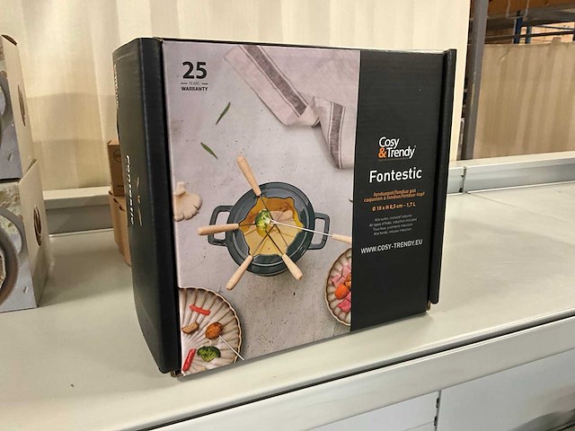 Cosy en trendy fondue pot - afbeelding 1 van  4