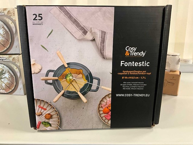 Cosy en trendy fondue pot - afbeelding 2 van  4