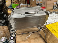 Cosy&trendy - grill - rvs travel bbq opvouwbaar - barbecue - (2x) - afbeelding 9 van  10