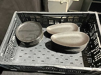 Cosy&trendy zwart servies (85x) - afbeelding 5 van  5