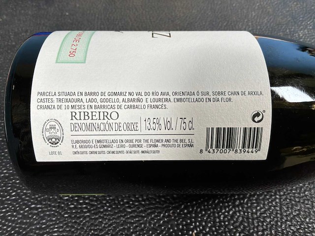 Coto de gomariz (marian álvares serrano) ribeiro witte wijn 2020(6x) - afbeelding 2 van  2