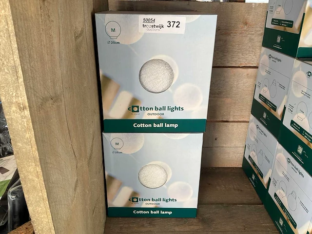 Cotton ball lamp (2x) - afbeelding 2 van  3