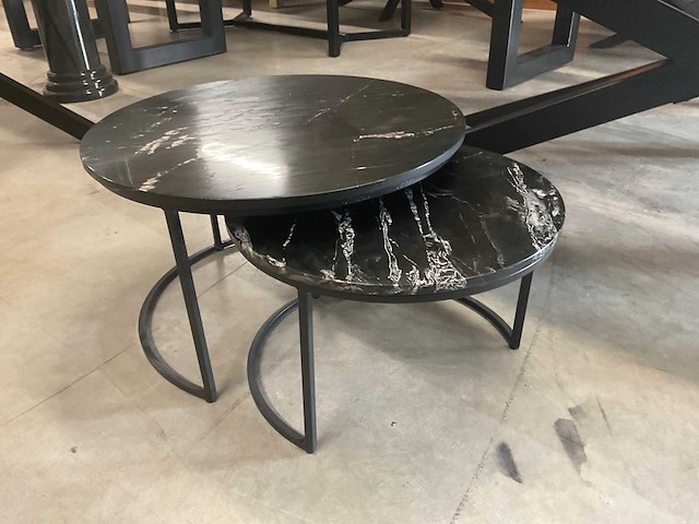 Cotton salontafelset van 2 (4x) - afbeelding 3 van  15