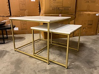 Cotton salontafelset van 2 (5x) - afbeelding 1 van  12