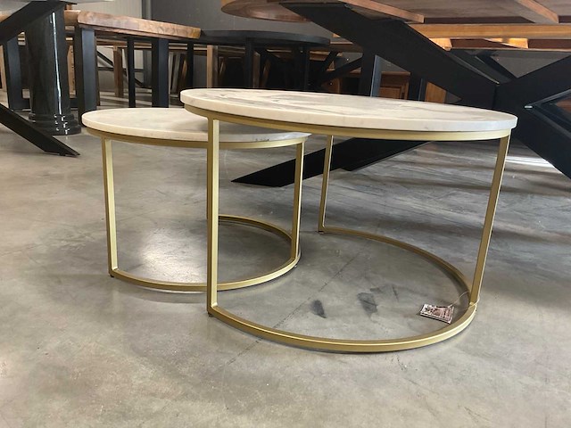 Cotton salontafelset van 2 - afbeelding 2 van  11