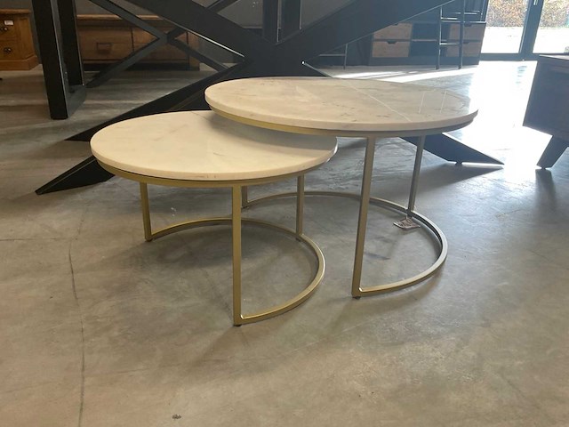 Cotton salontafelset van 2 - afbeelding 6 van  12