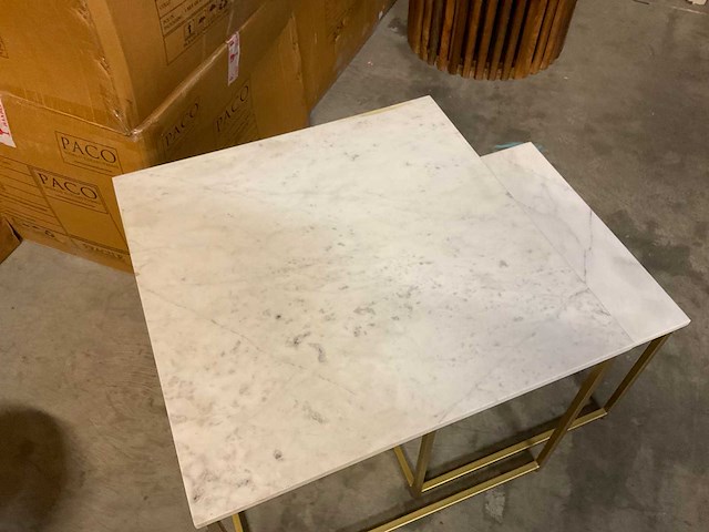 Cotton salontafelset van 2 - afbeelding 3 van  12