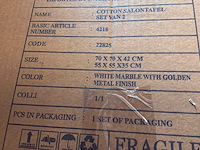 Cotton salontafelset van 2 - afbeelding 4 van  12