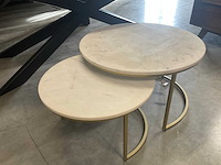 Cotton salontafelset van 2 - afbeelding 8 van  12