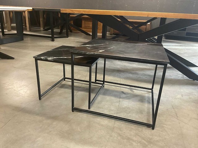 Cotton salontafelset van 2 - afbeelding 2 van  5