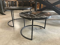 Cotton salontafelset van 2 - afbeelding 3 van  6