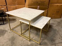 Cotton salontafelset van 2 - afbeelding 5 van  9