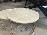 Cotton salontafelset van 2 - afbeelding 7 van  8